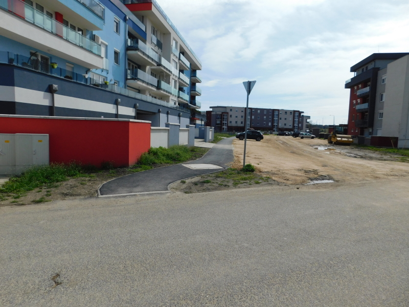 Összekötő gyűjtőút kép kivitelezés előtt 3.