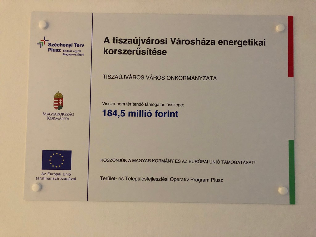 Tájékoztató tábla